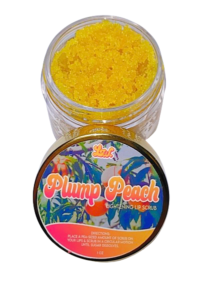 Plump Peach Lip Scrub!